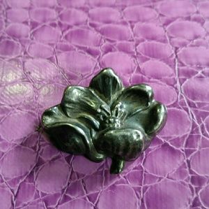 SOLD Sterling silver Art Nouveau small brooch